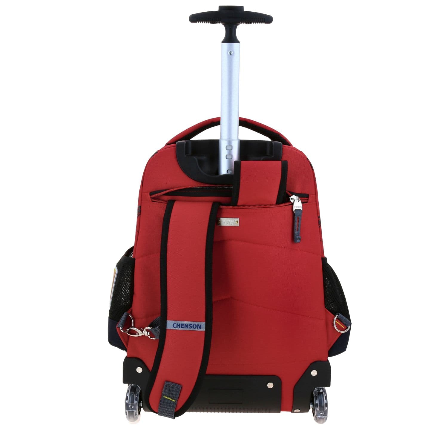 Mochila con Ruedas Mario Bros by Chenson, Negro, Divertida y Duradera 4