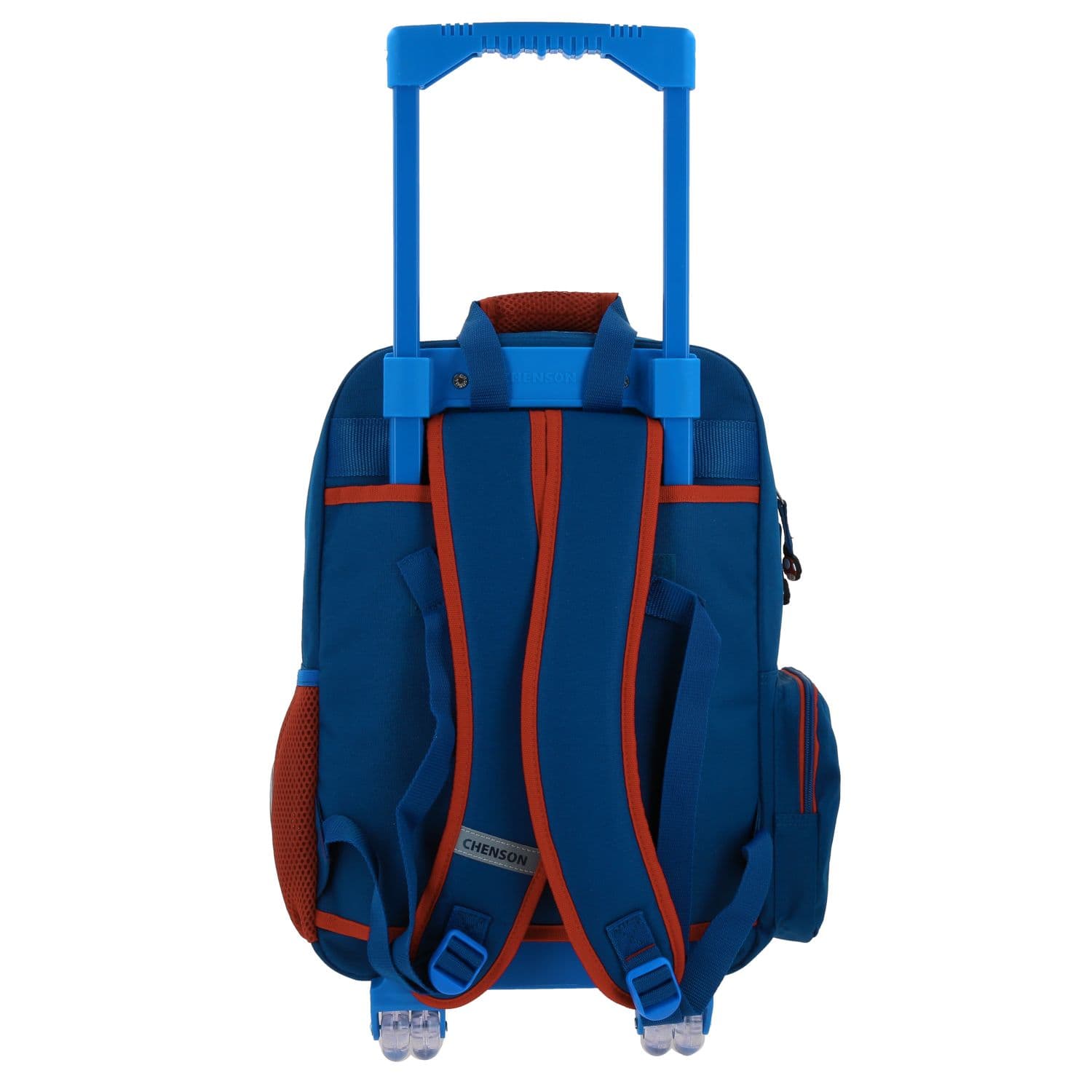 Mochila con Ruedas Mario Bros Azul para Niño - Divertida y Resistente 4