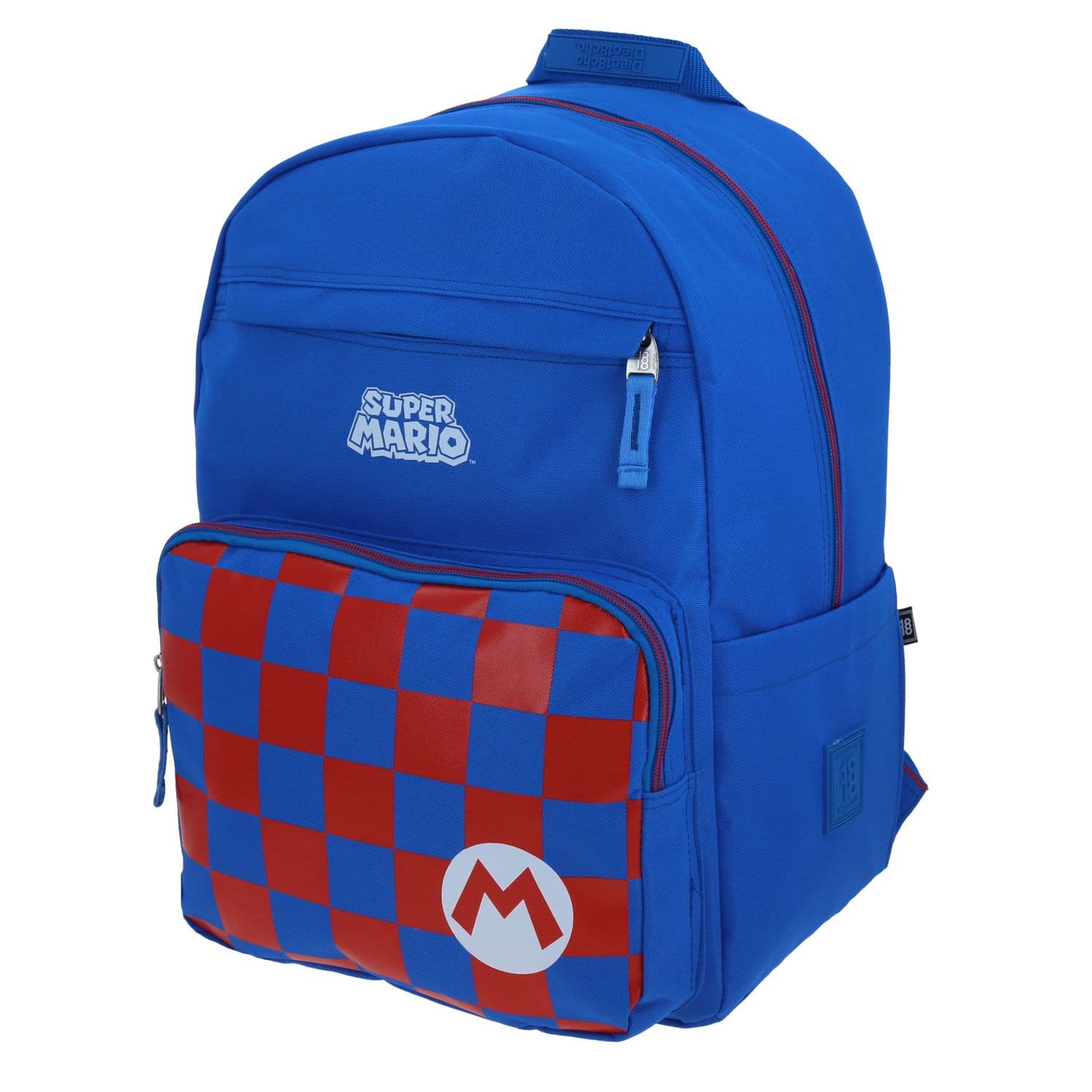 Mochila escolar para niño Mario Bros by Chenson azul con gran durabilidad 2