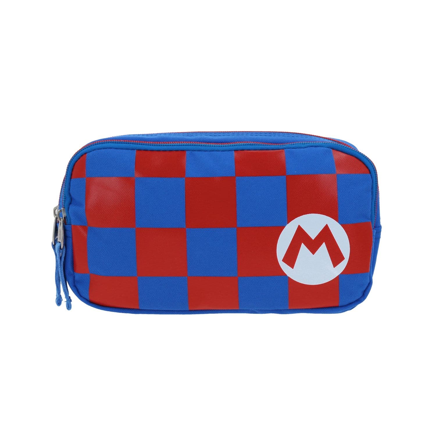 Lapicera escolar para niño Mario Bros by Chenson color azul con doble compartimento