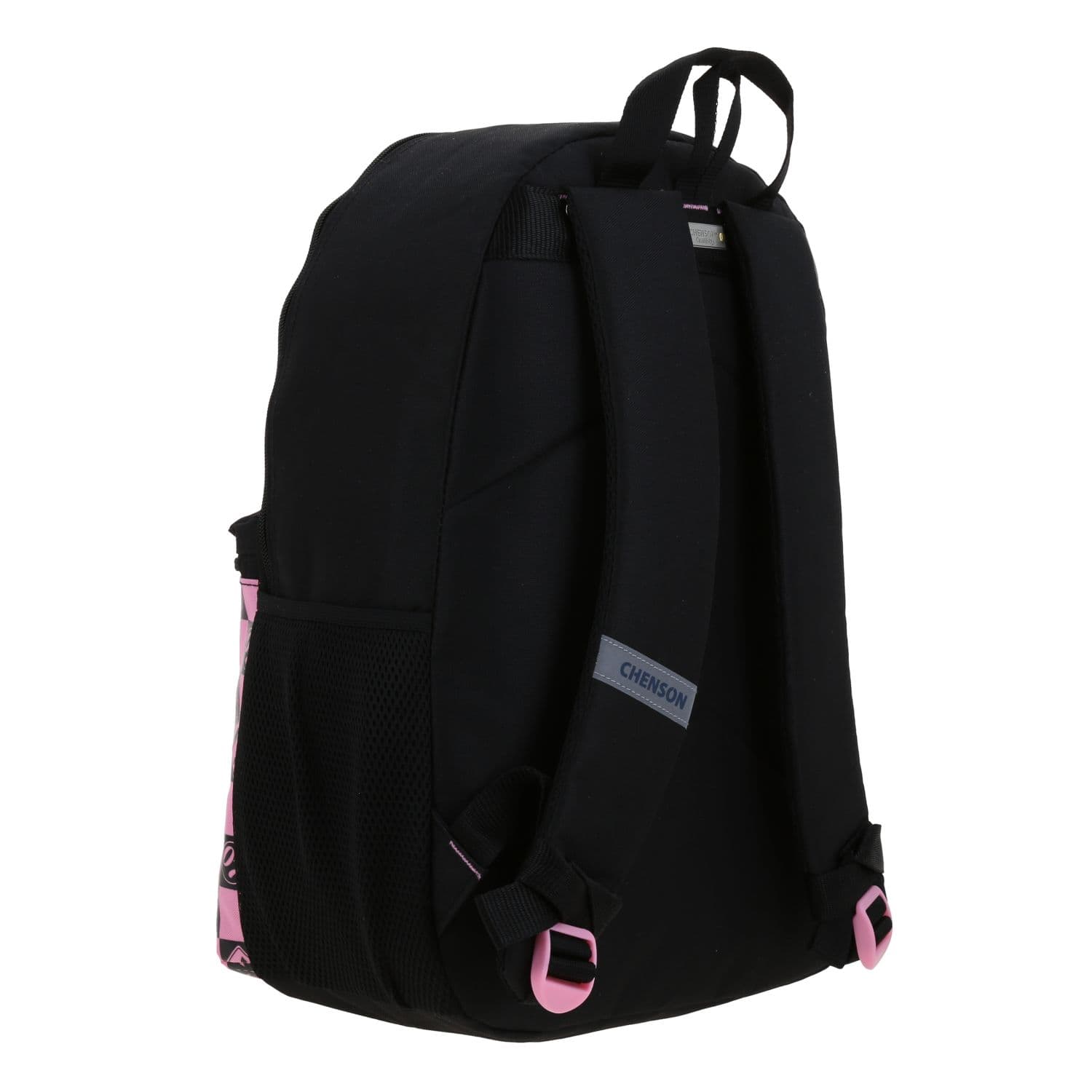 Mochila escolar para niña Mario Bros by Chenson negra con amplia capacidad 3