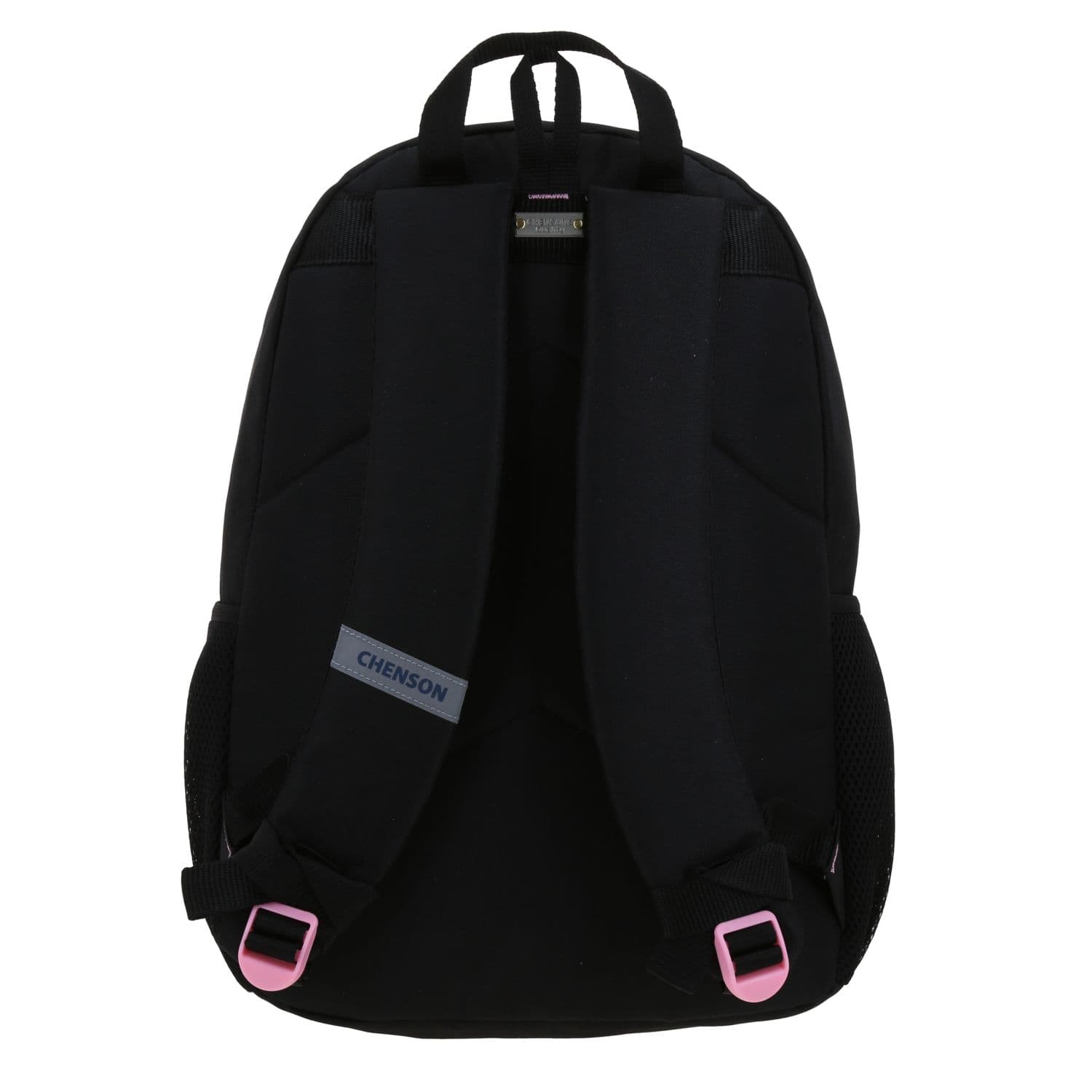 Mochila escolar para niña Mario Bros by Chenson negra con amplia capacidad 4