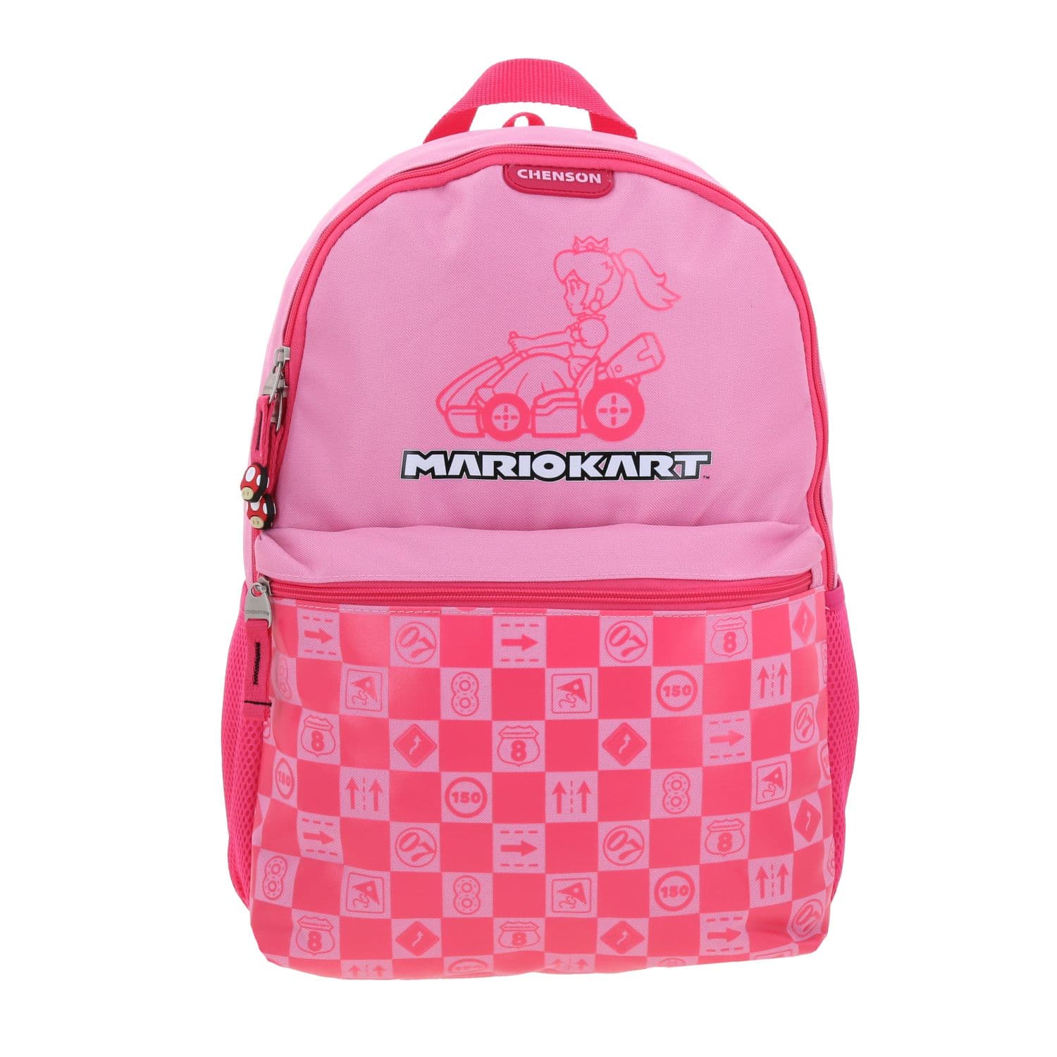 Mochila escolar para niña Mario Bros by Chenson Rosa Divertida