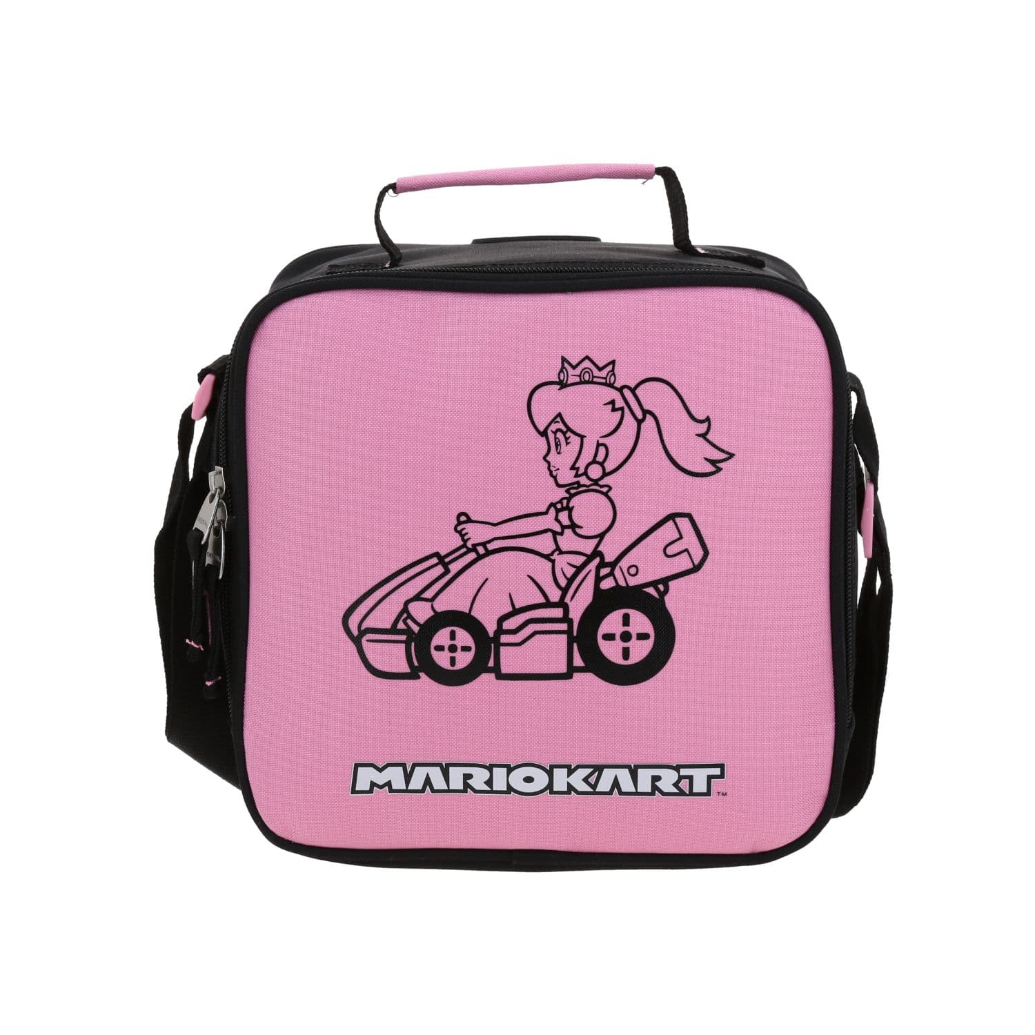 Lonchera escolar térmica Mario Bros by Chenson negra para niña - Divertida y segura