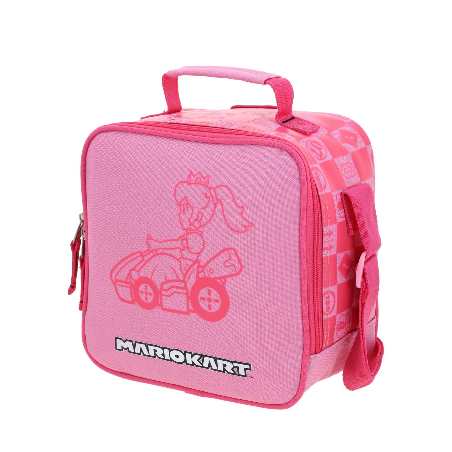 Lonchera Escolar Térmica Mario Bros by Chenson Rosa Divertida para Niña 2
