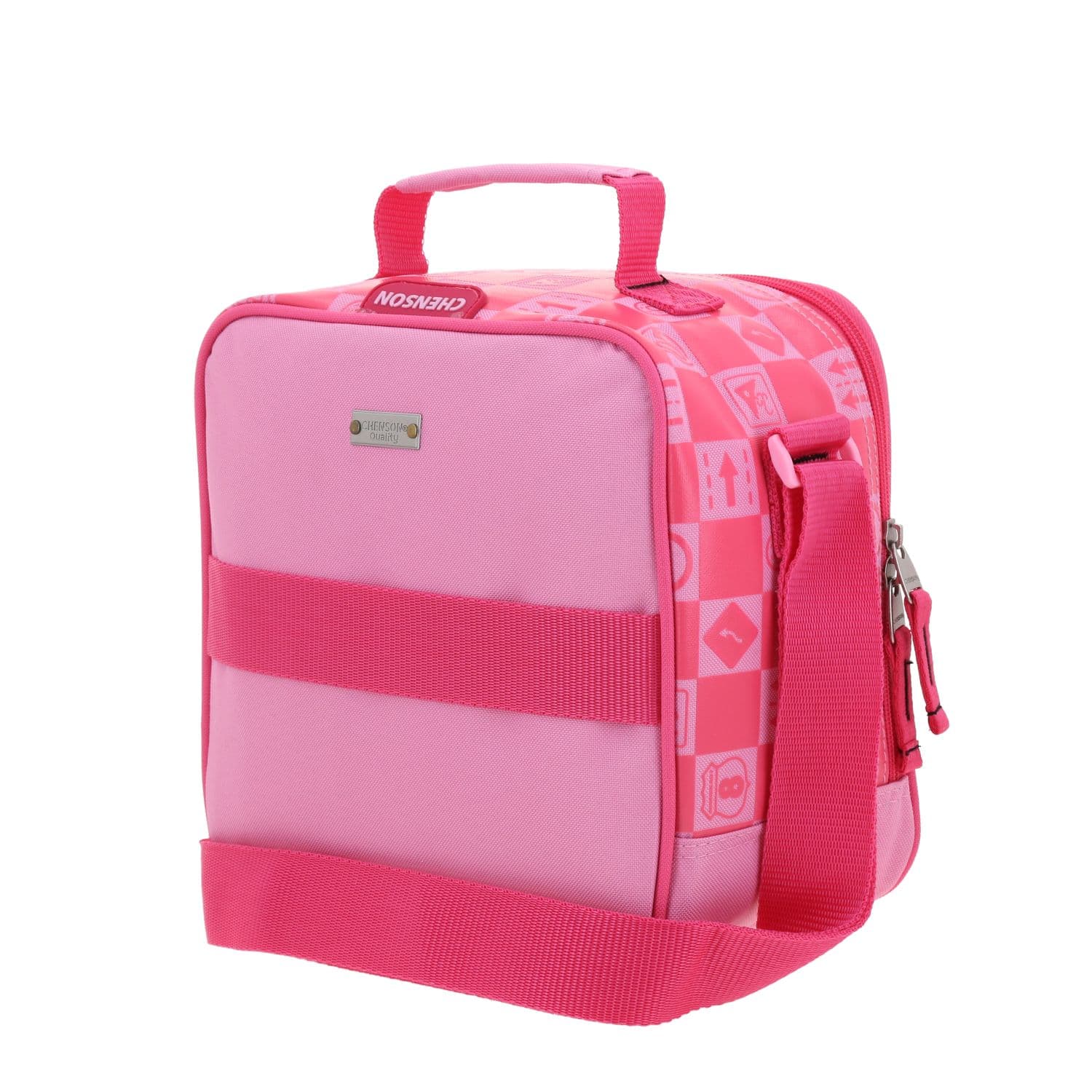 Lonchera Escolar Térmica Mario Bros by Chenson Rosa Divertida para Niña 5