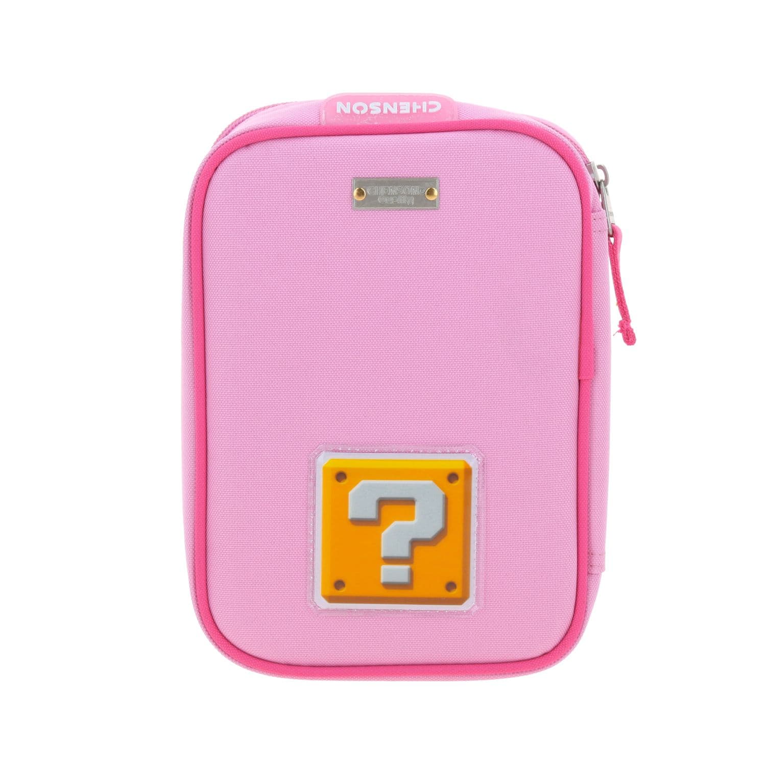 Lapicera escolar para niña Mario Bros by Chenson color rosa divertida 4