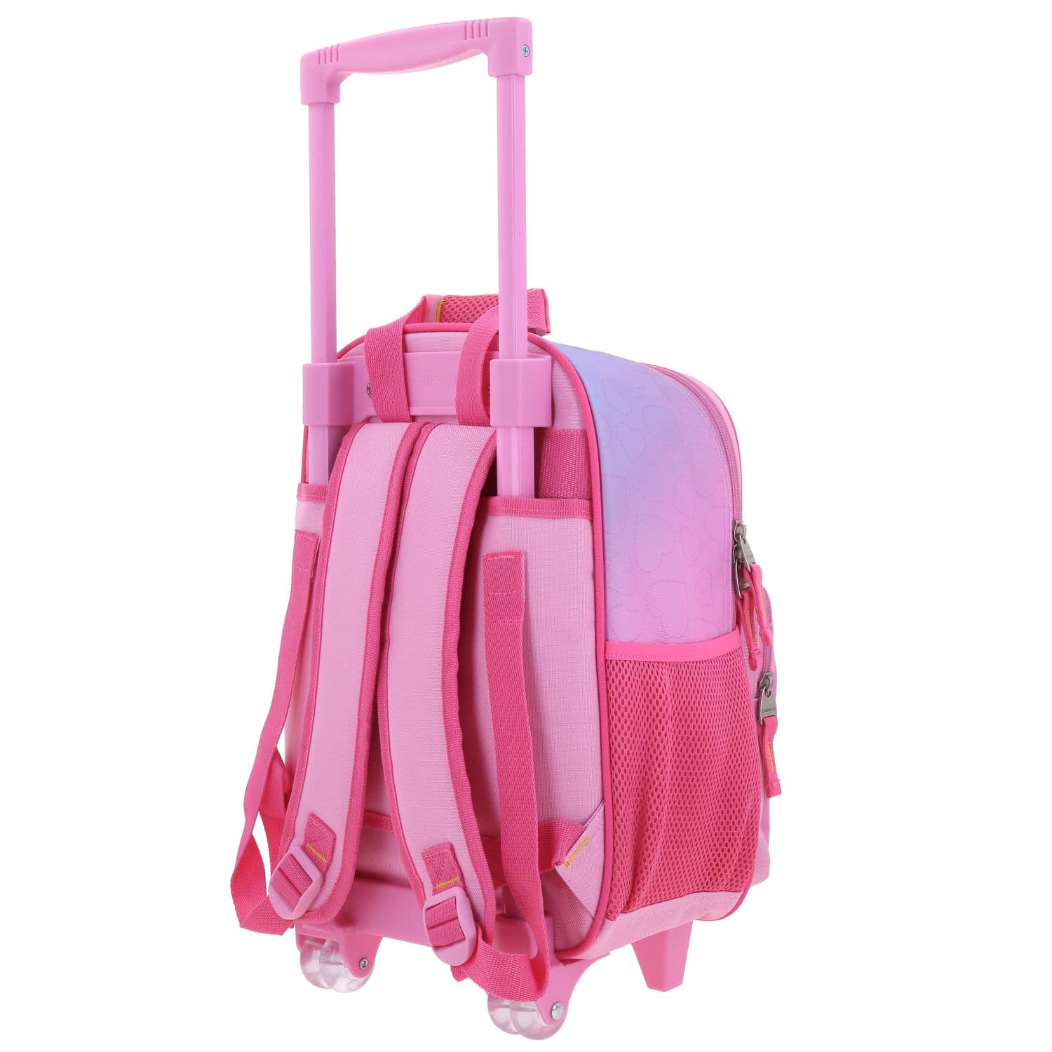 Mochila con Ruedas Mario Bros Rosa para Niña - Divertida y Duradera 5