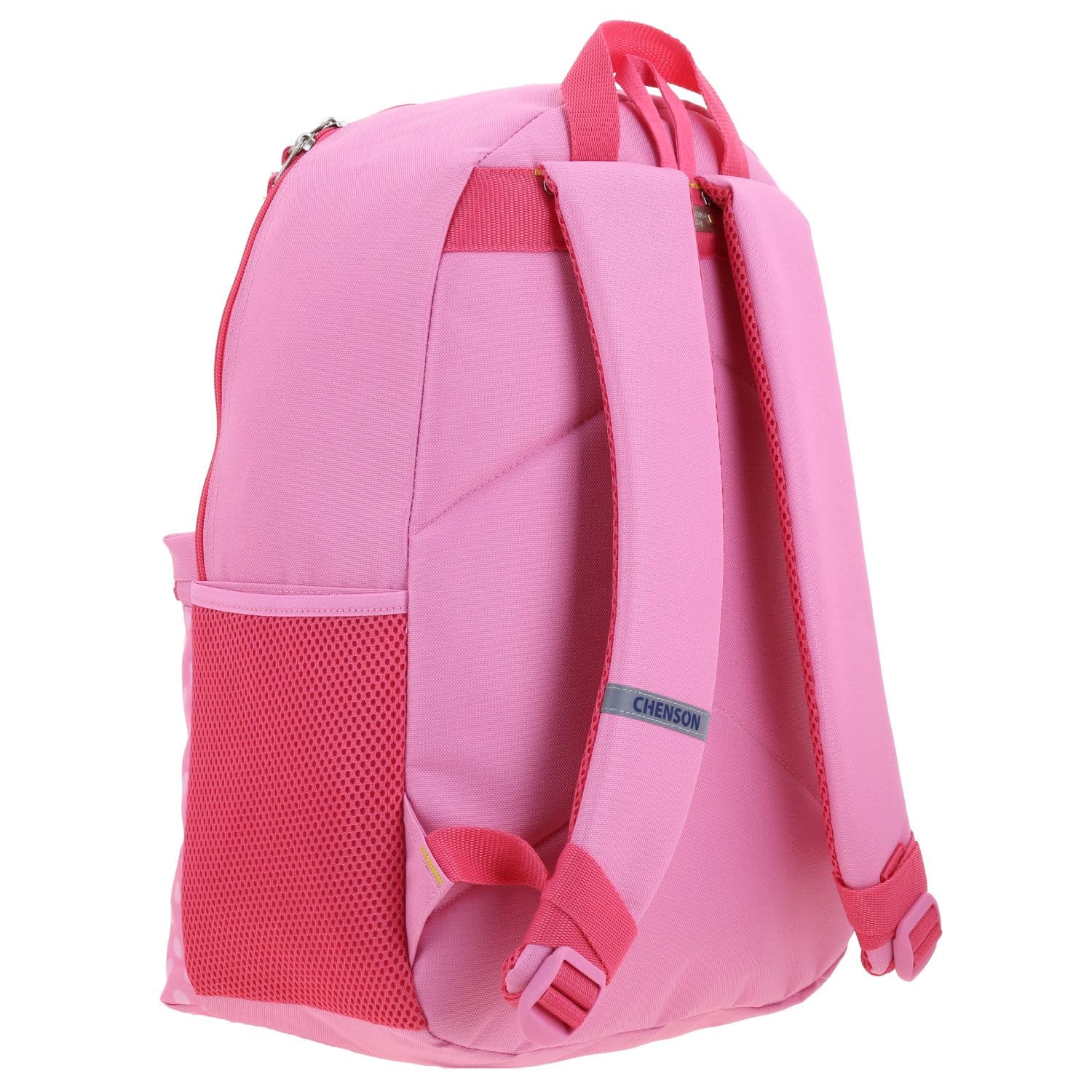 Mochila escolar para niña Mario Bros by Chenson Rosa divertida y segura 3