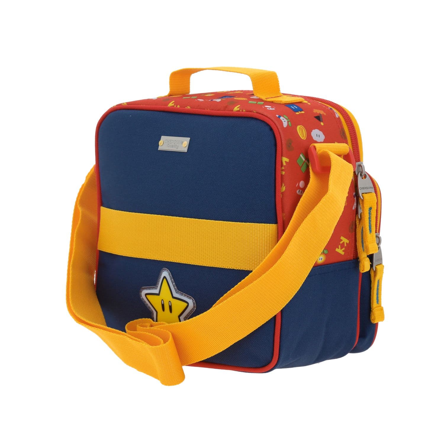 Lonchera Escolar Térmica Mario Bros by Chenson Azul Divertida para Niño 5