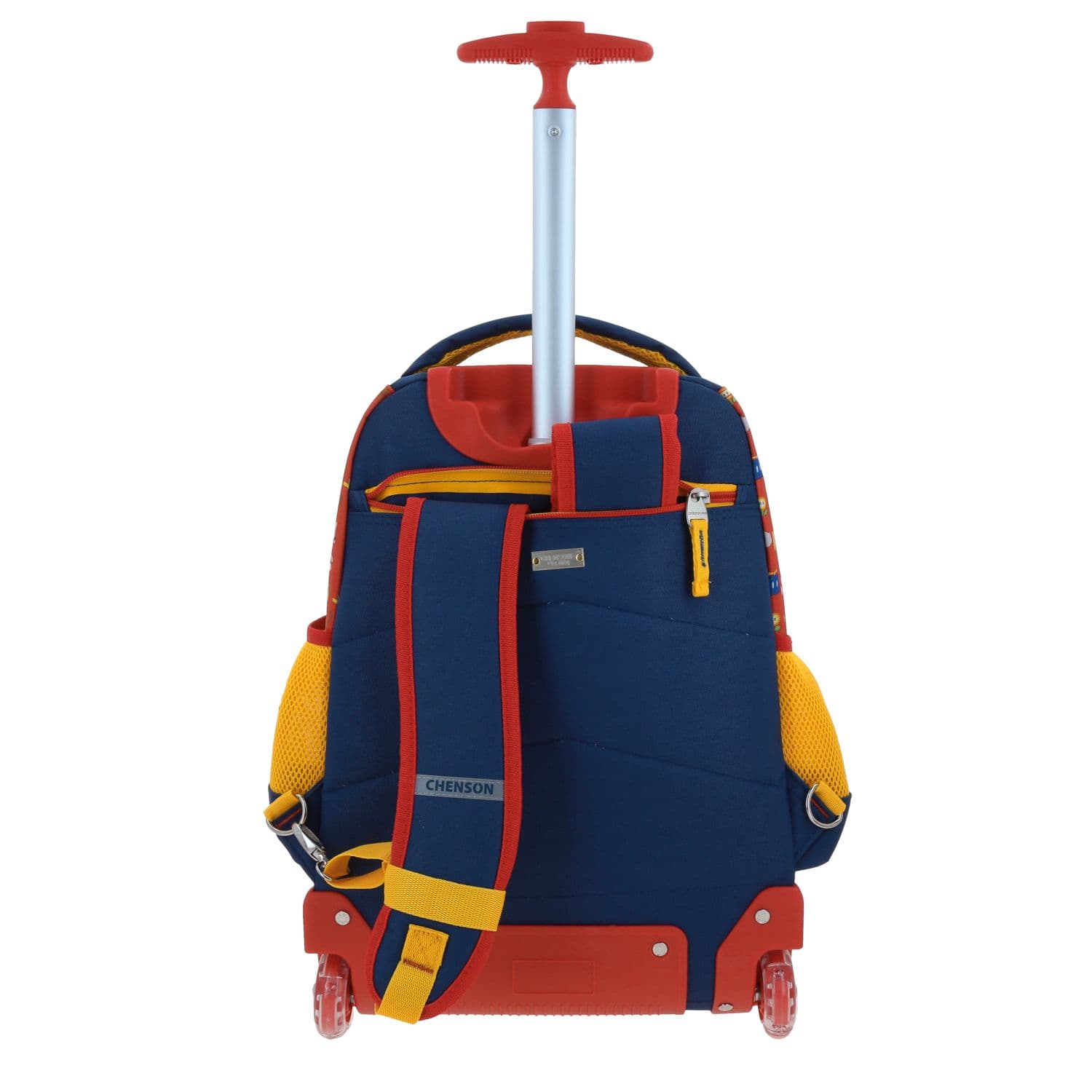 Mochila con Ruedas Mario Bros Azul para Niño - Divertida y Duradera 4