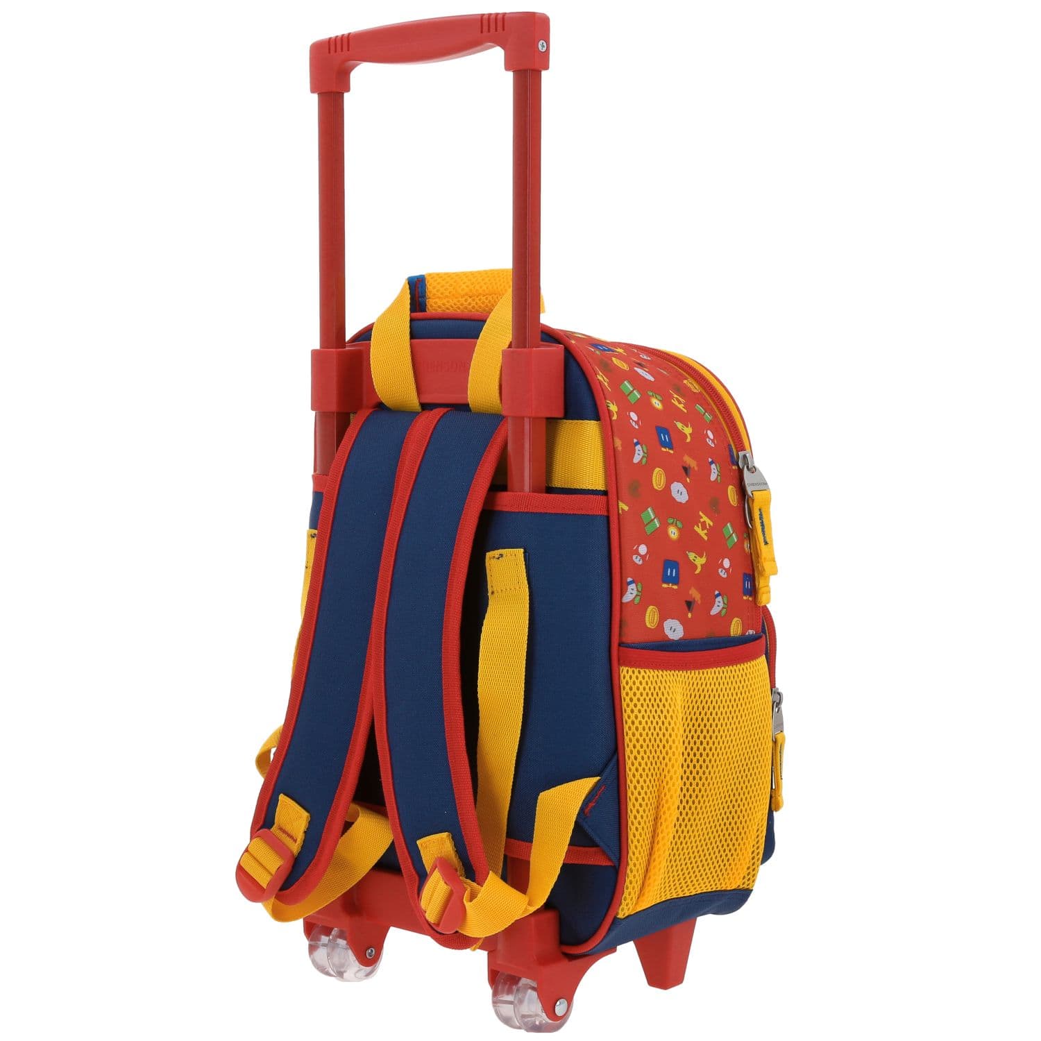 Mochila con Ruedas Mario Bros Azul para Niño - Diversión y Seguridad 5