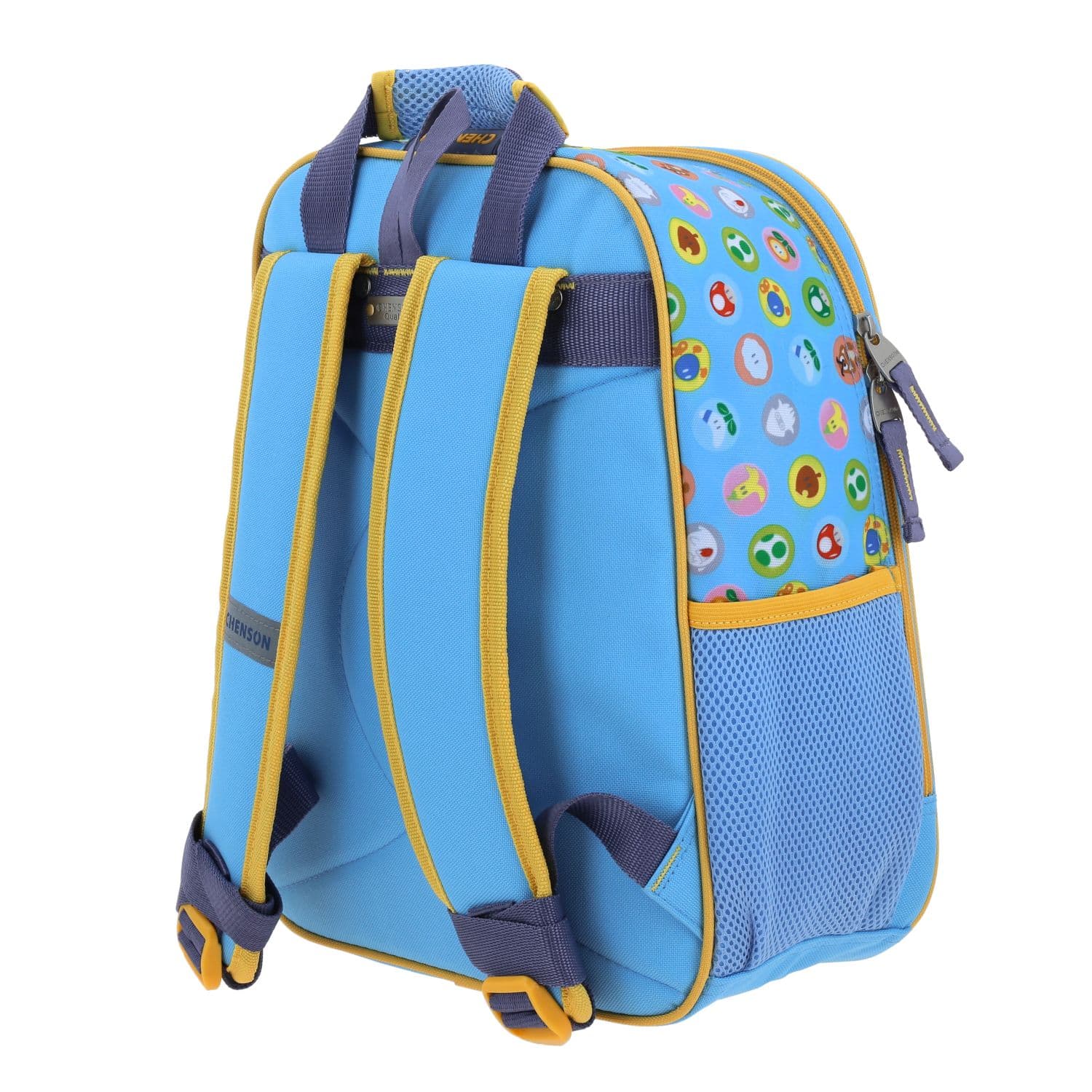 Mochila escolar para niño Mario Bros by Chenson azul, amplia y divertida 5