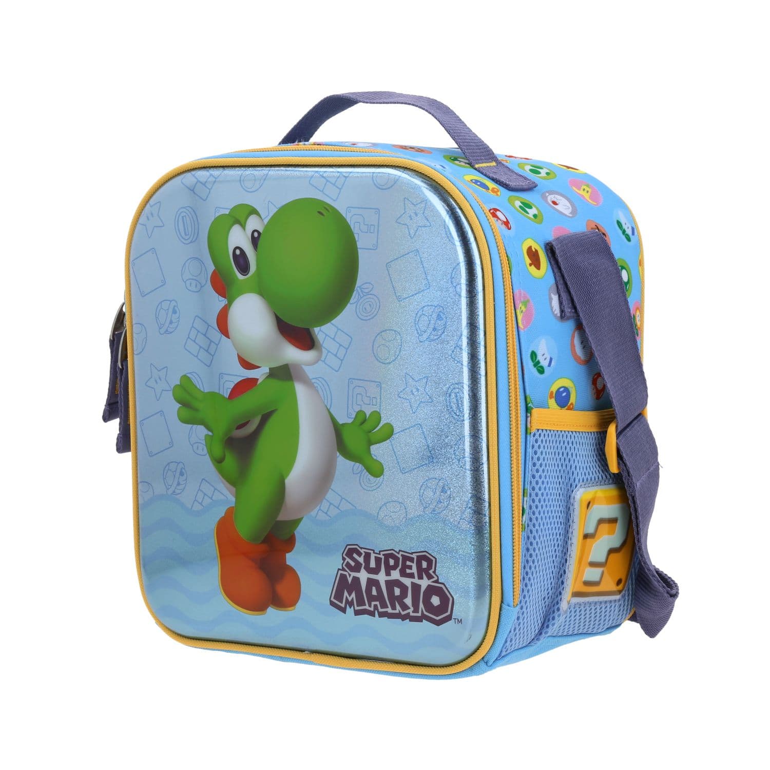 Lonchera escolar térmica Mario Bros by Chenson azul para niño - Diversión y durabilidad 2