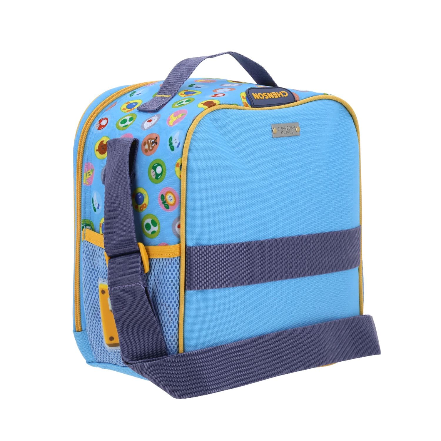 Lonchera escolar térmica Mario Bros by Chenson azul para niño - Diversión y durabilidad 3