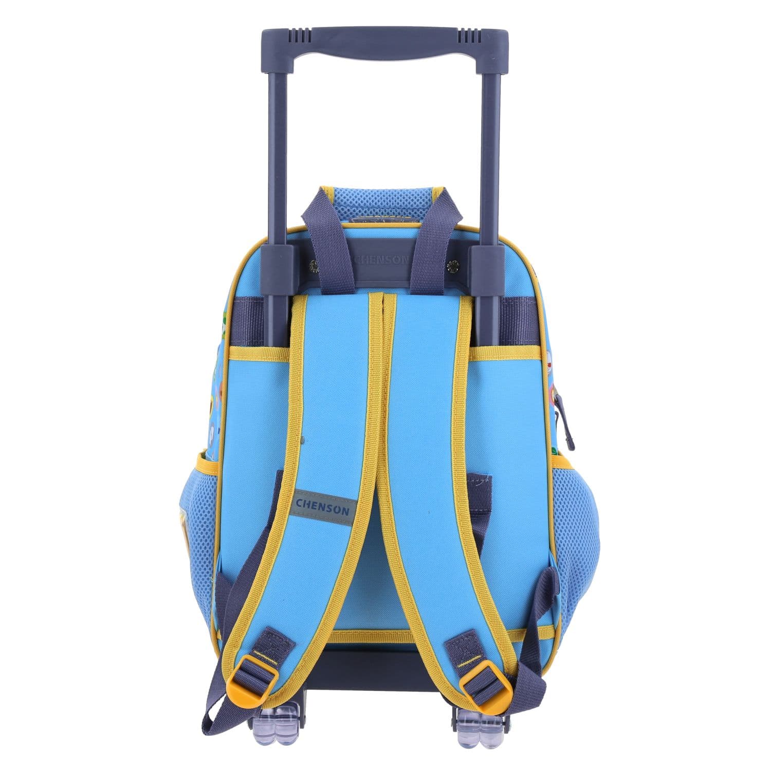 Mochila con Ruedas Mario Bros Azul para Niño - Diversión y Durabilidad 4