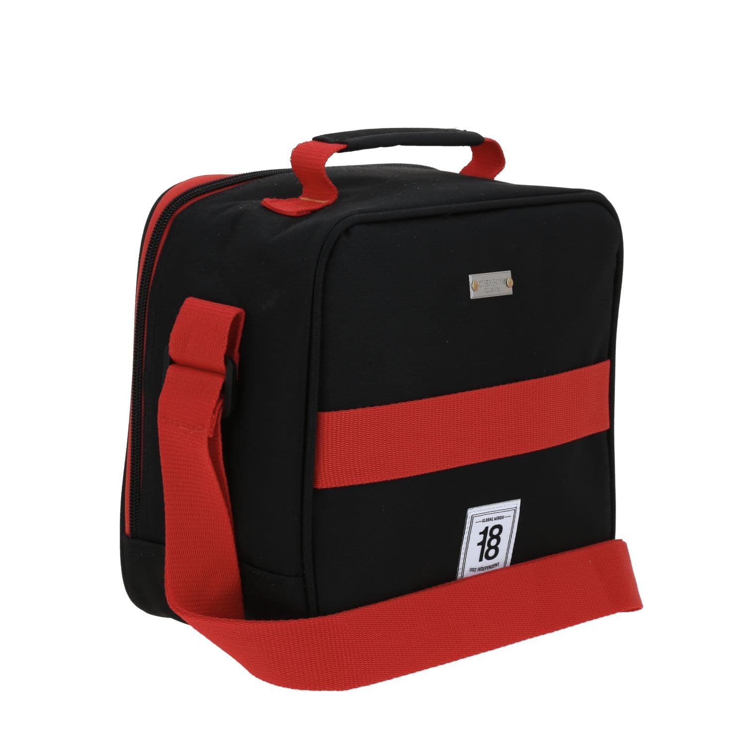 Lonchera escolar Mario Bros by Chenson negra, térmica y duradera 3