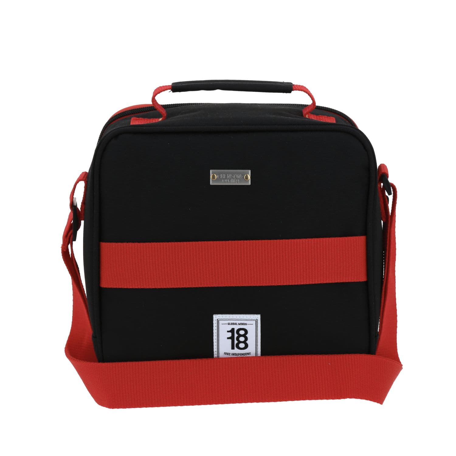 Lonchera escolar Mario Bros by Chenson negra, térmica y duradera 4