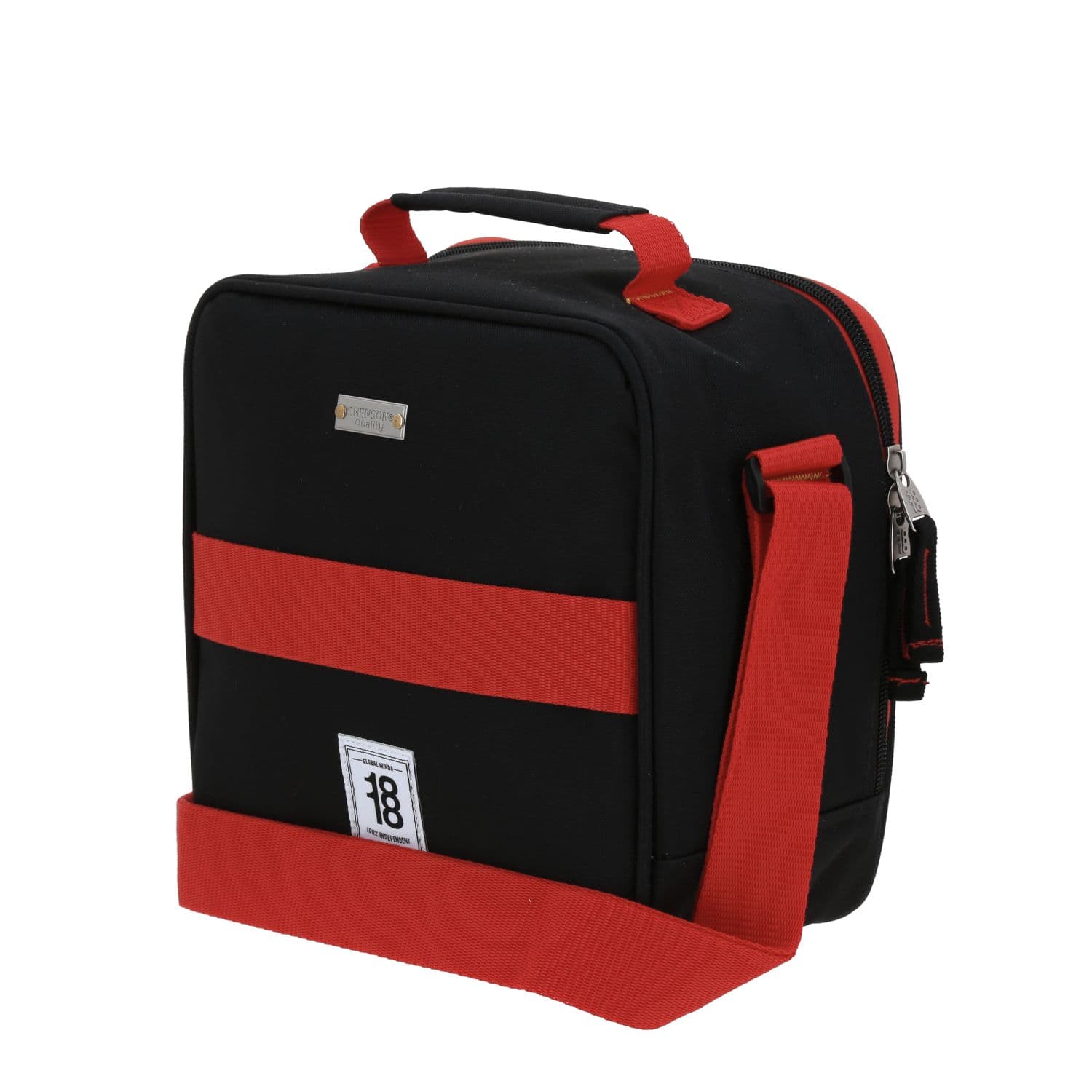 Lonchera escolar Mario Bros by Chenson negra, térmica y duradera 5