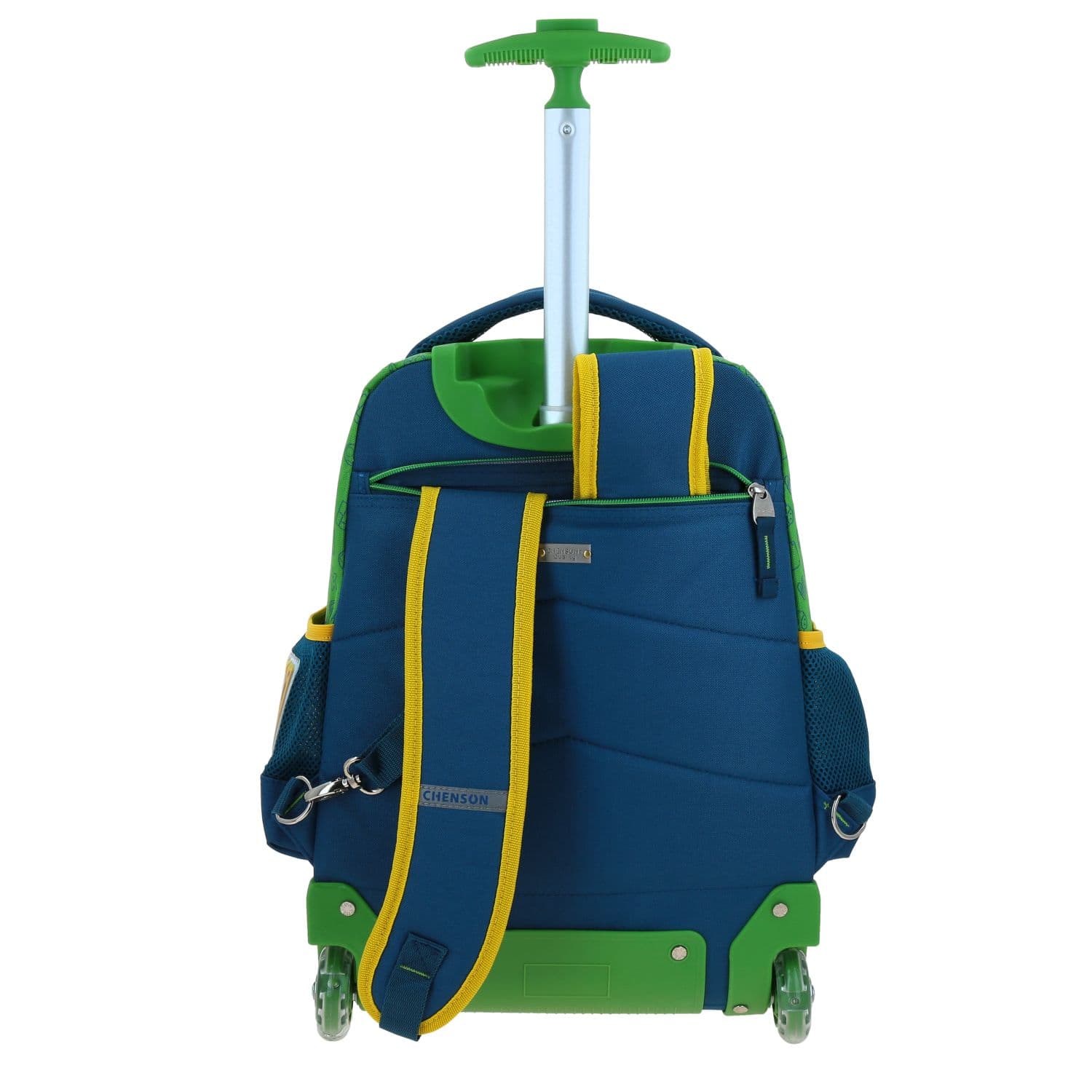 Mochila con Ruedas Mario Bros Azul para Niño - Diversión y Durabilidad 4