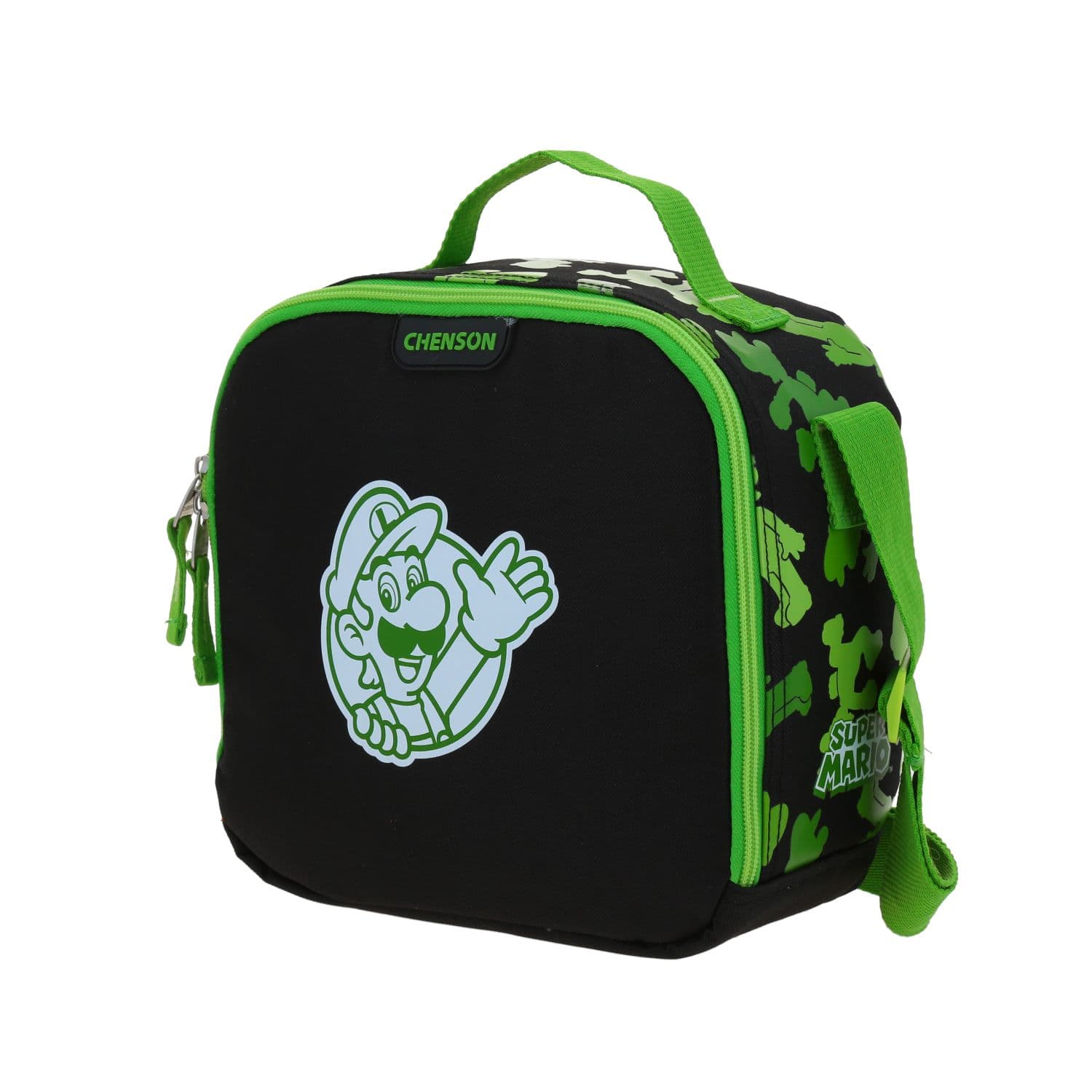 Lonchera escolar Mario Bros by Chenson verde térmica para niño 2