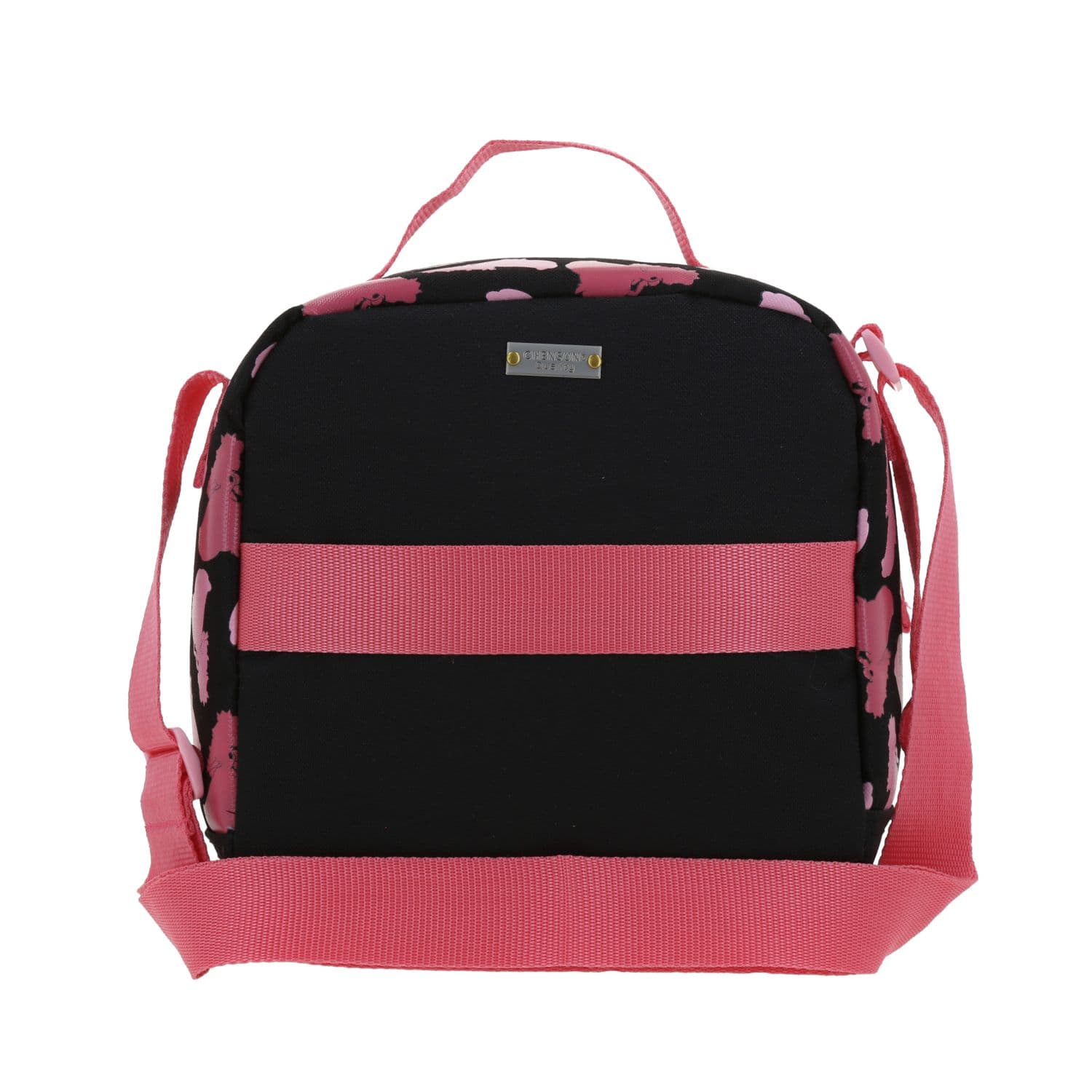 Lonchera escolar térmica Mario Bros by Chenson negra para niña 4