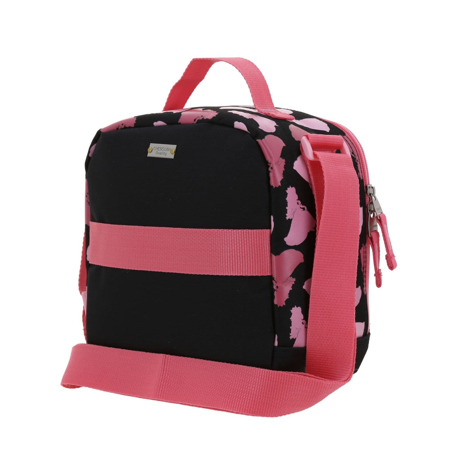 Lonchera escolar térmica Mario Bros by Chenson negra para niña 5