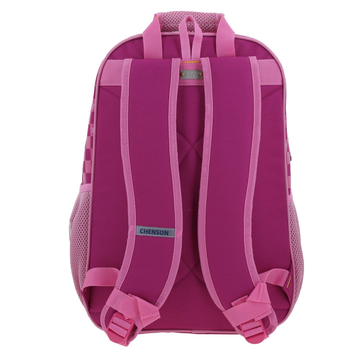 Mochila escolar para niña Mario Bros by Chenson color rosa divertida y segura 4