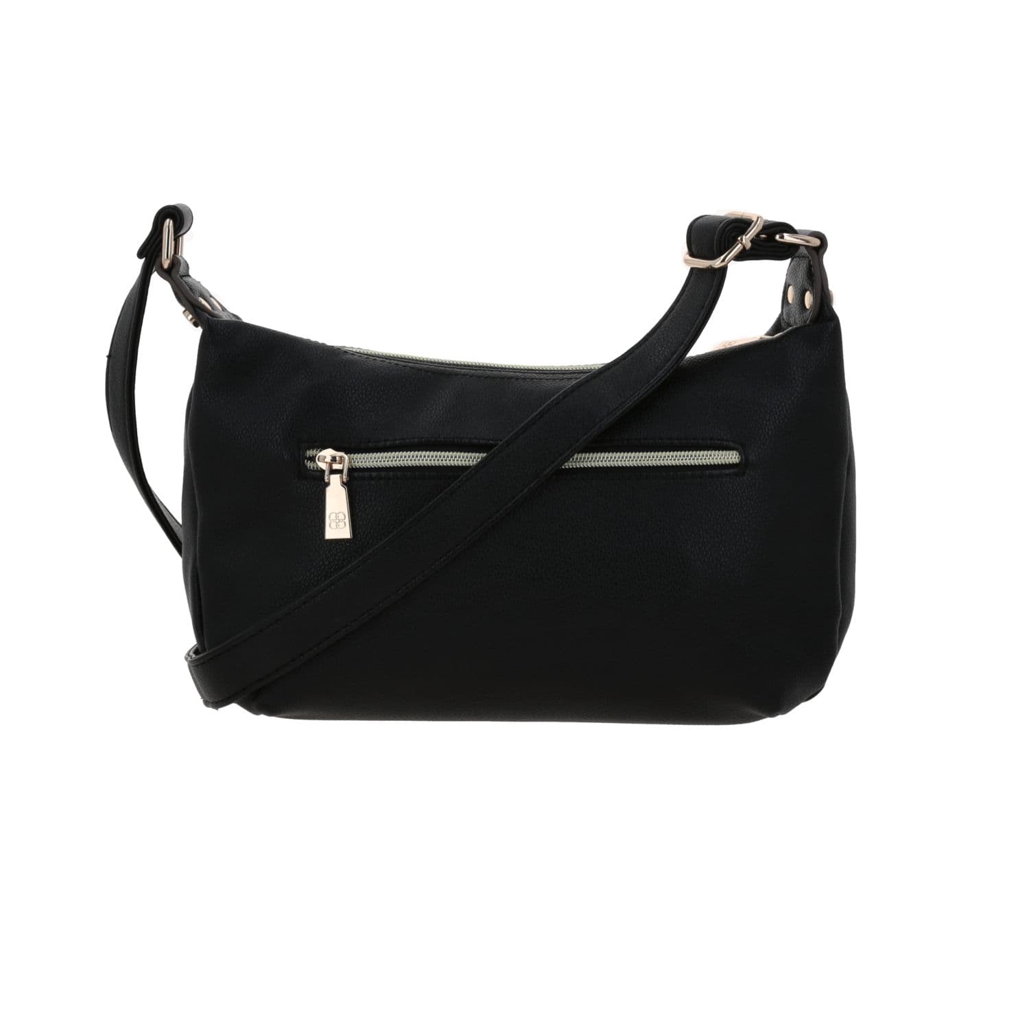 Bolsa de lado para dama Madison by Chenson color negro con estilo moderno 4