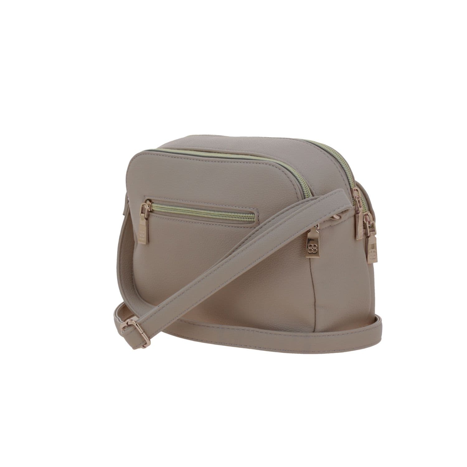 Bolsa de lado para dama Madison by Chenson Beige con doble compartimento 5
