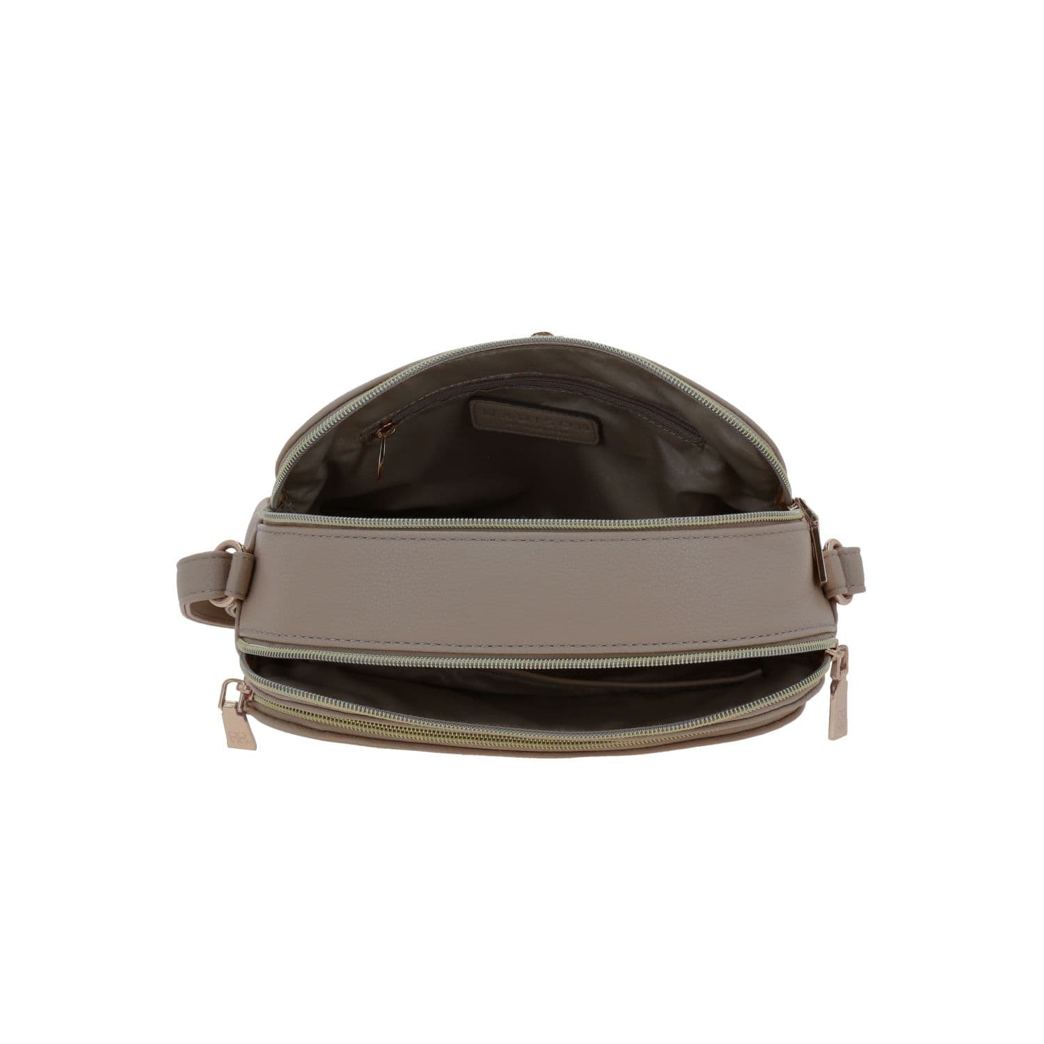 Bolsa de lado para dama Madison by Chenson Beige con doble compartimento - vista 2