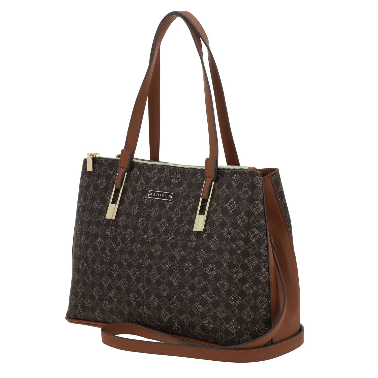 Bolsa de Mano para Dama Madison by Chenson Café - Estilo y Funcionalidad 2