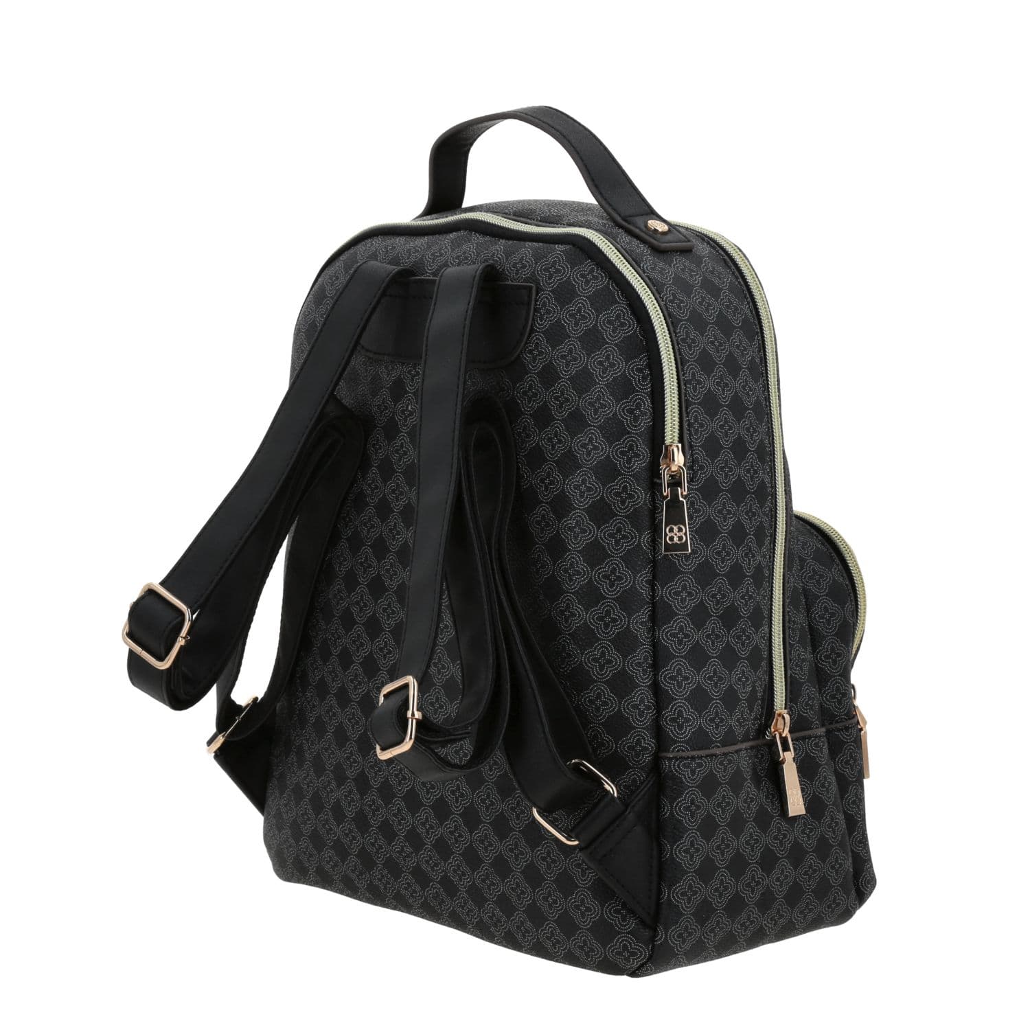 Mochila para dama Madison by Chenson color negro con doble compartimento 5