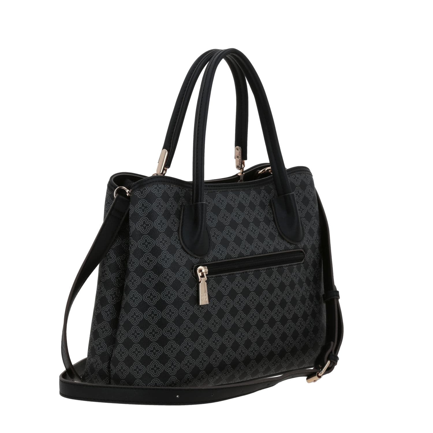 Bolsa de mano para dama Madison by Chenson color negro elegante y funcional 3