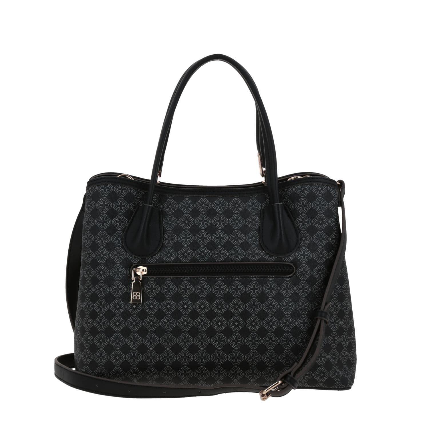 Bolsa de mano para dama Madison by Chenson color negro elegante y funcional 4