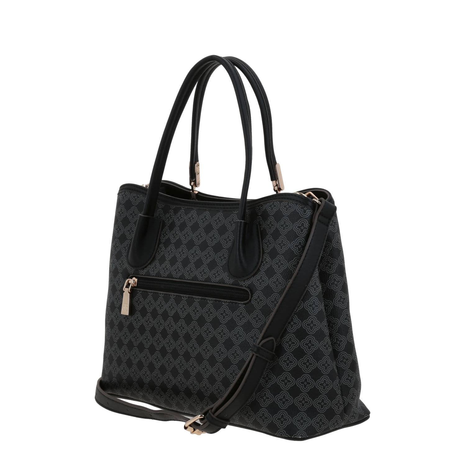 Bolsa de mano para dama Madison by Chenson color negro elegante y funcional 5