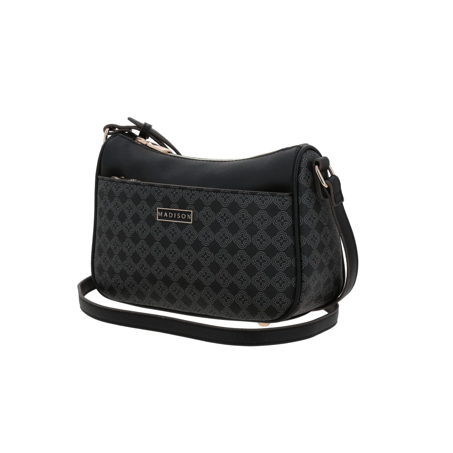 Bolsa de Lado para Dama Madison by Chenson Negra con Estilo Moderno 2