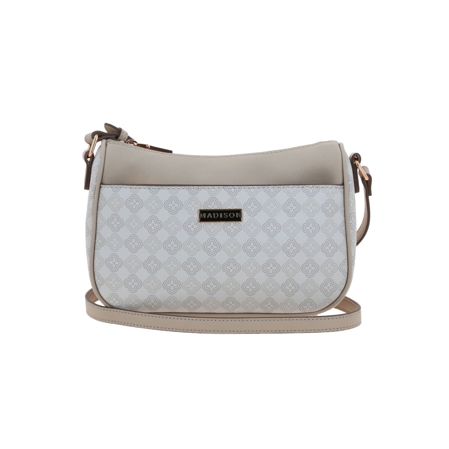 Bolsa de Lado para Dama Madison by Chenson Beige con Diseño Elegante
