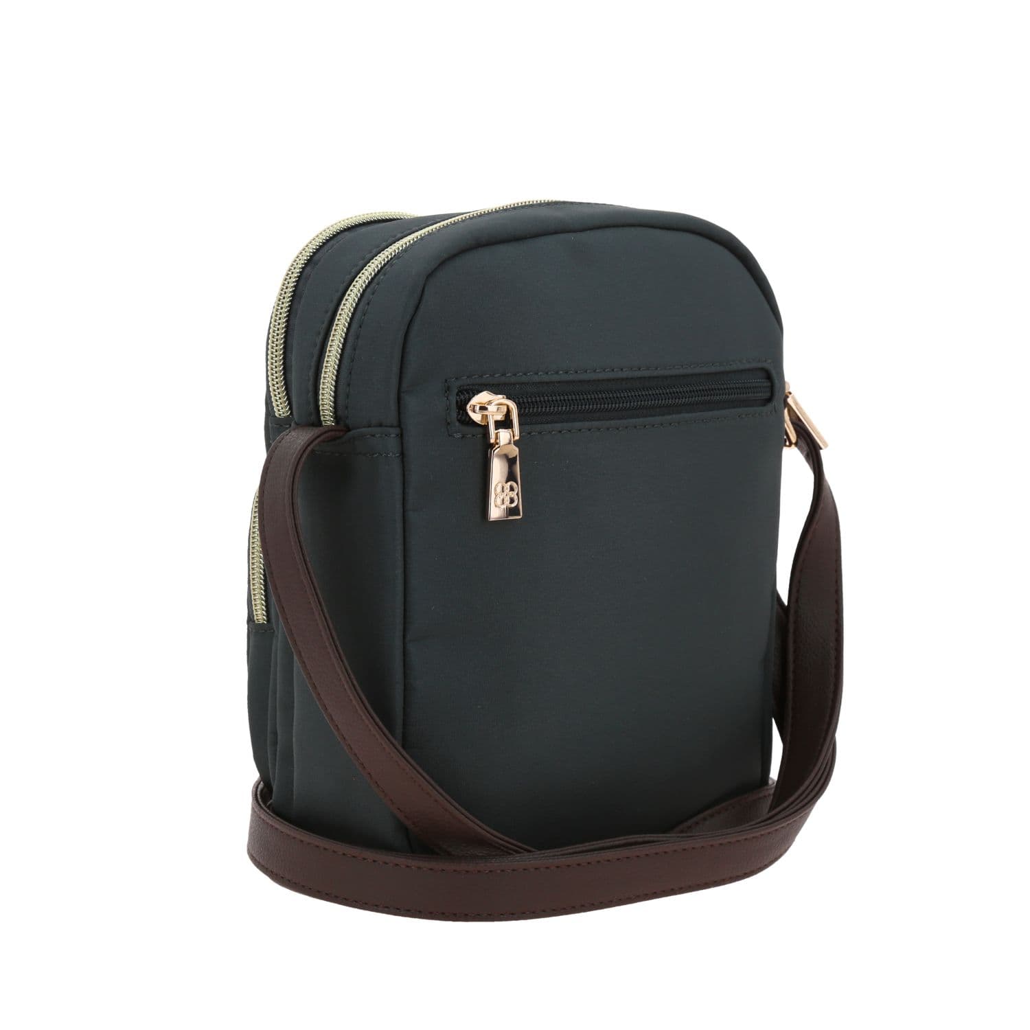 Bolsa de lado para dama Madison by Chenson Gris con doble compartimento 3