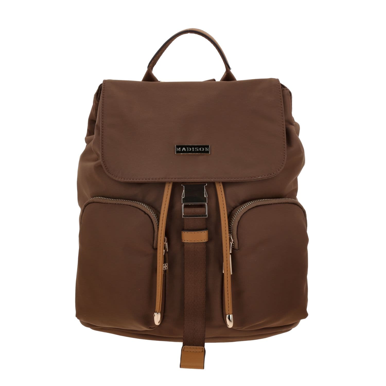 Mochila casual para dama Madison by Chenson color café - Estilo y funcionalidad