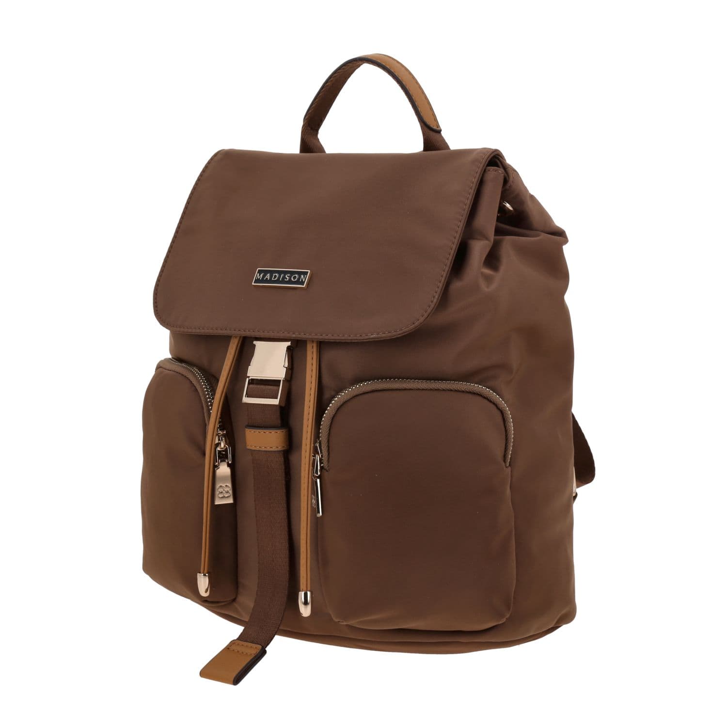 Mochila casual para dama Madison by Chenson color café - Estilo y funcionalidad 2