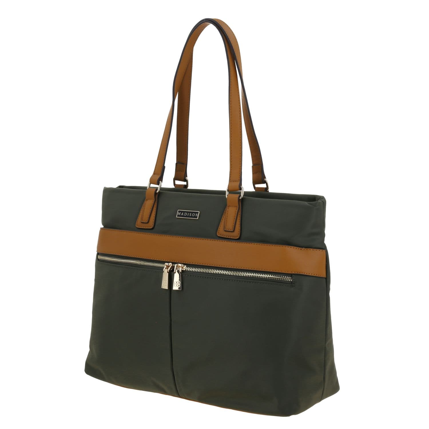 Bolsa grande para dama Madison by Chenson Verde Seco - Estilo y Funcionalidad 2