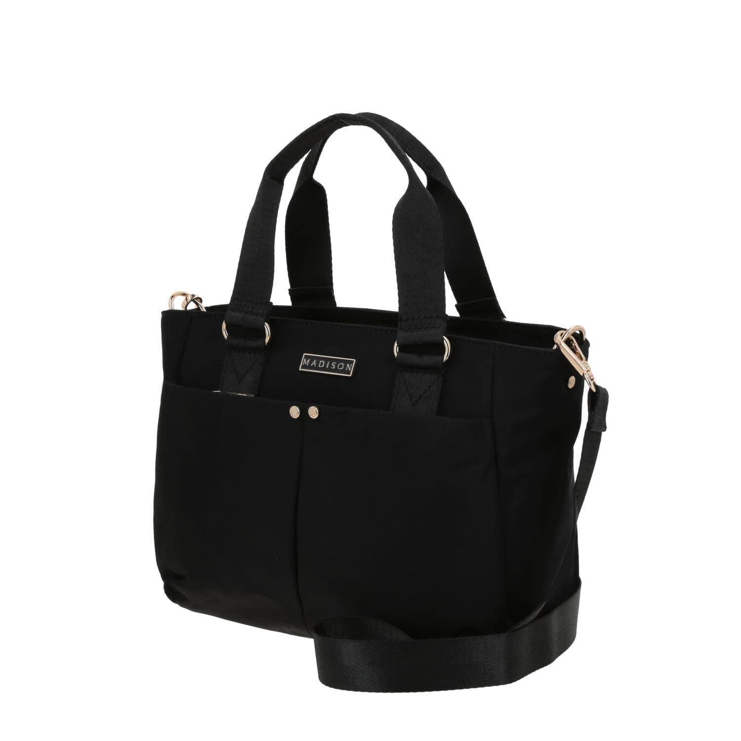 Bolsa de Mano para Dama Madison by Chenson Color Negro con Compartimentos 2