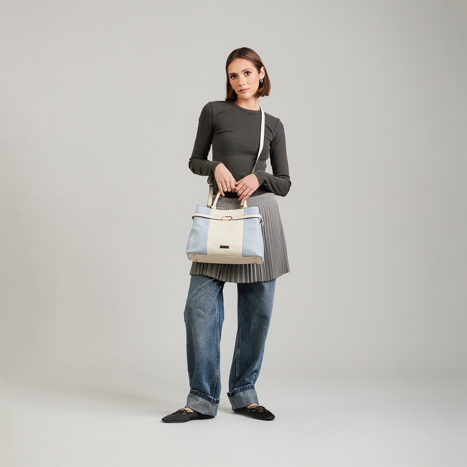 Bolsa de Mano para Dama Madison by Chenson Azul - Estilo y Funcionalidad - vista 2