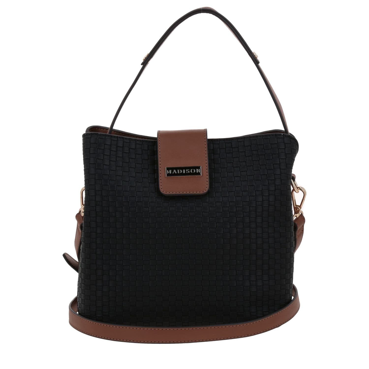Bolsa de Mano para Dama Madison by Chenson Negro Con Estilo y Funcionalidad