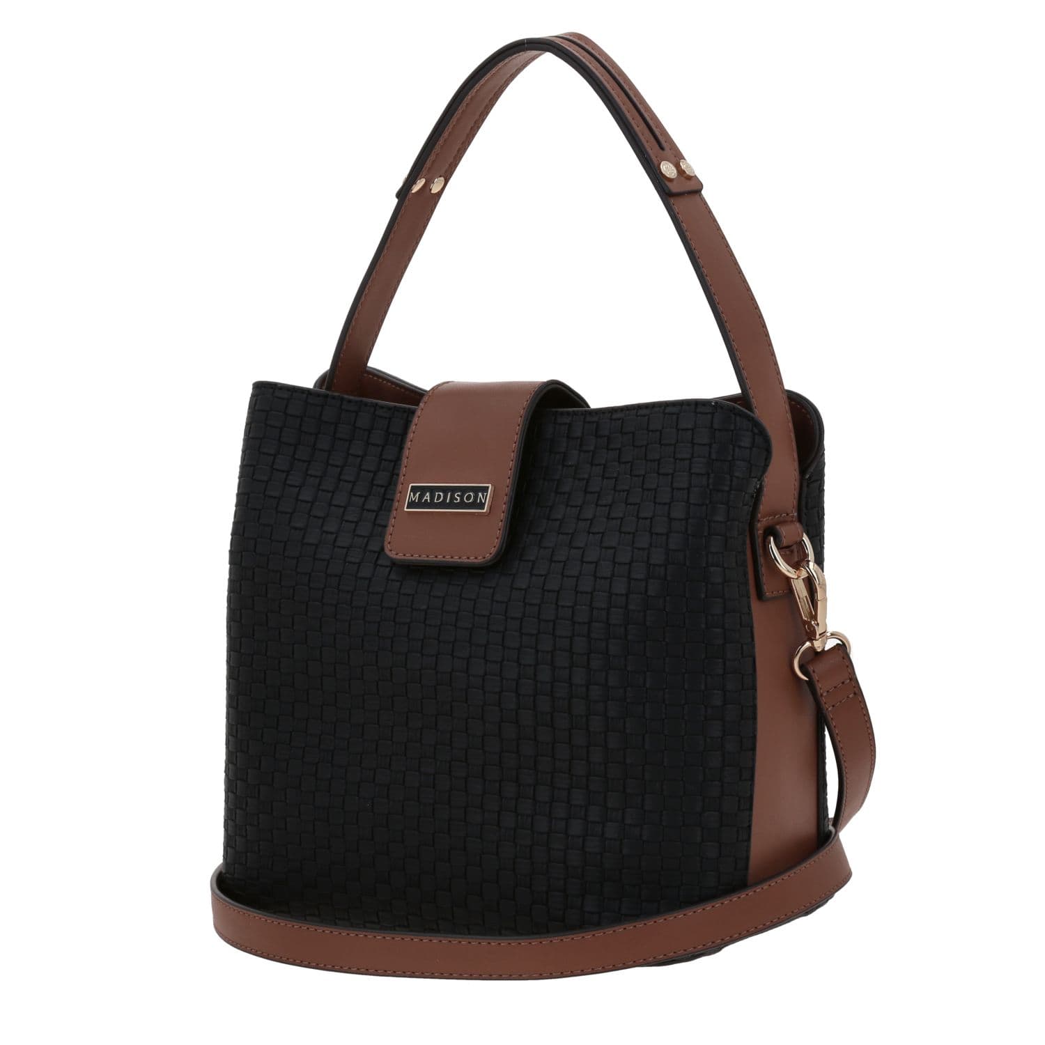 Bolsa de Mano para Dama Madison by Chenson Negro Con Estilo y Funcionalidad 2