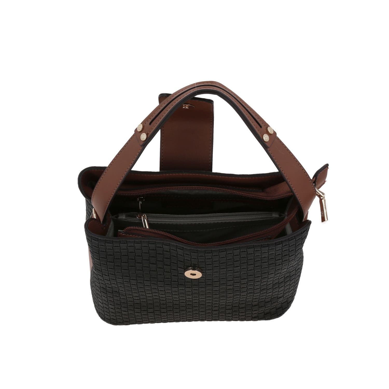 Bolsa de Mano para Dama Madison by Chenson Negro Con Estilo y Funcionalidad - vista 2