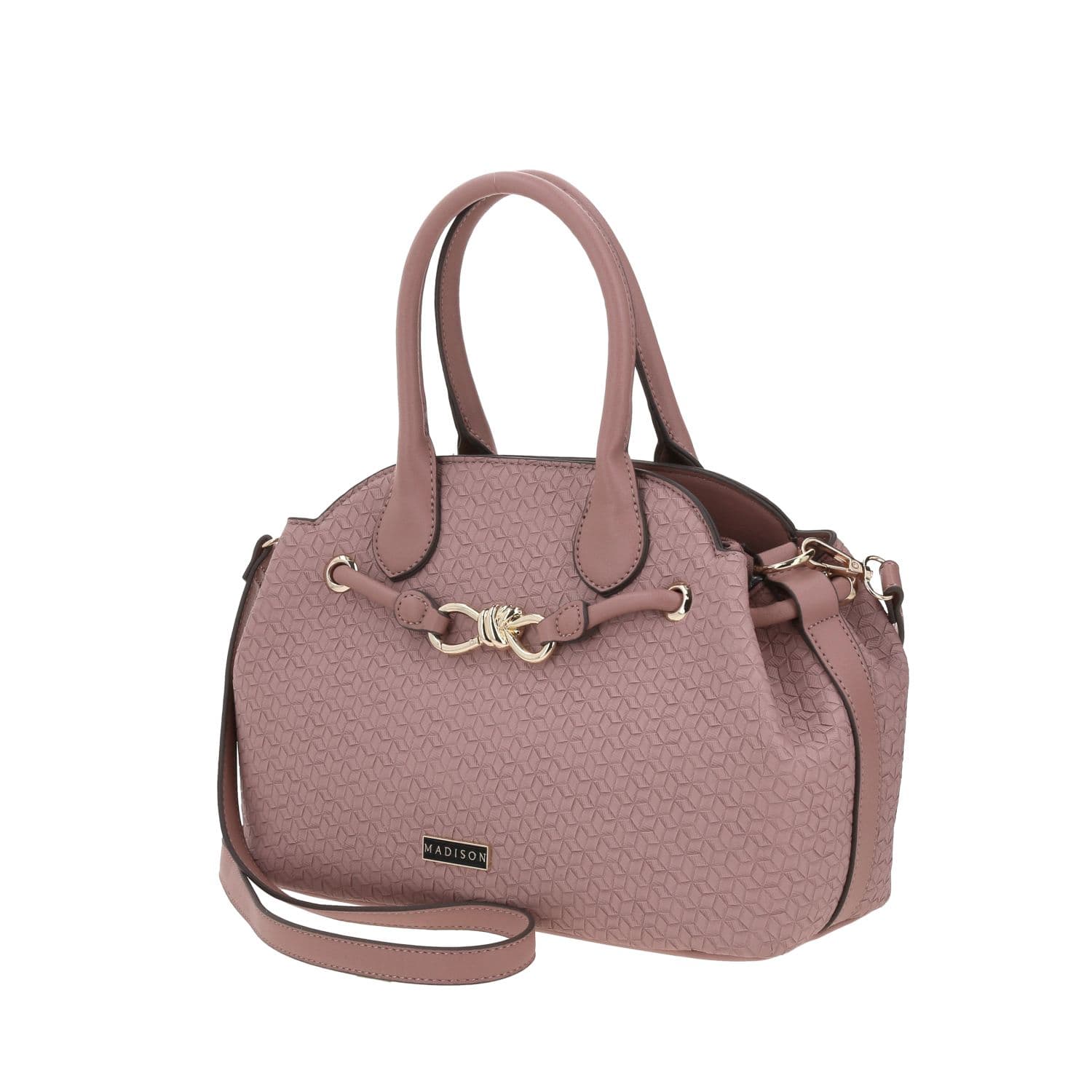 Bolsa de Mano para Dama Madison by Chenson Rosa con Asa Ajustable 2