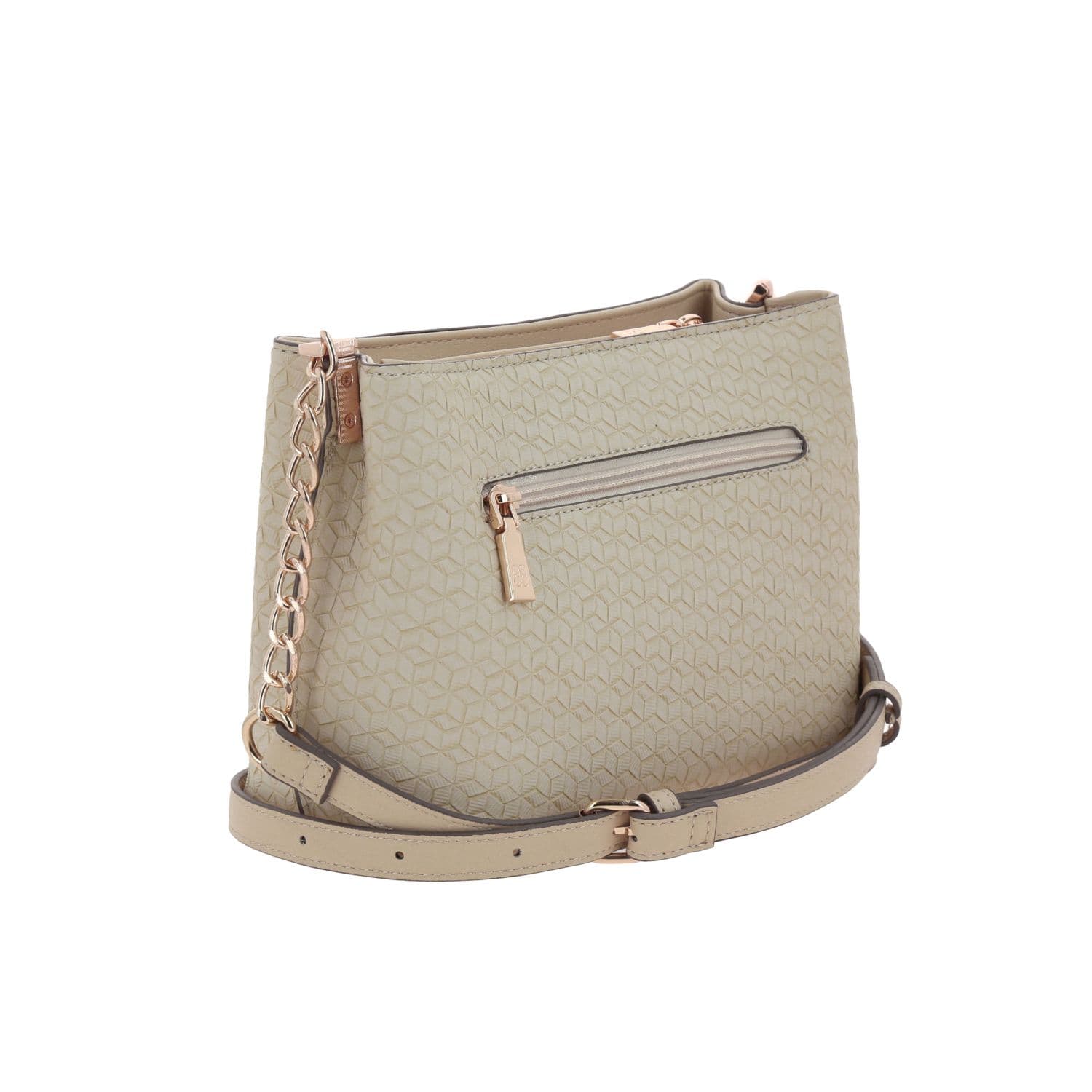 Bolsa de Lado Beige Madison by Chenson - Estilo y Funcionalidad para Dama 3