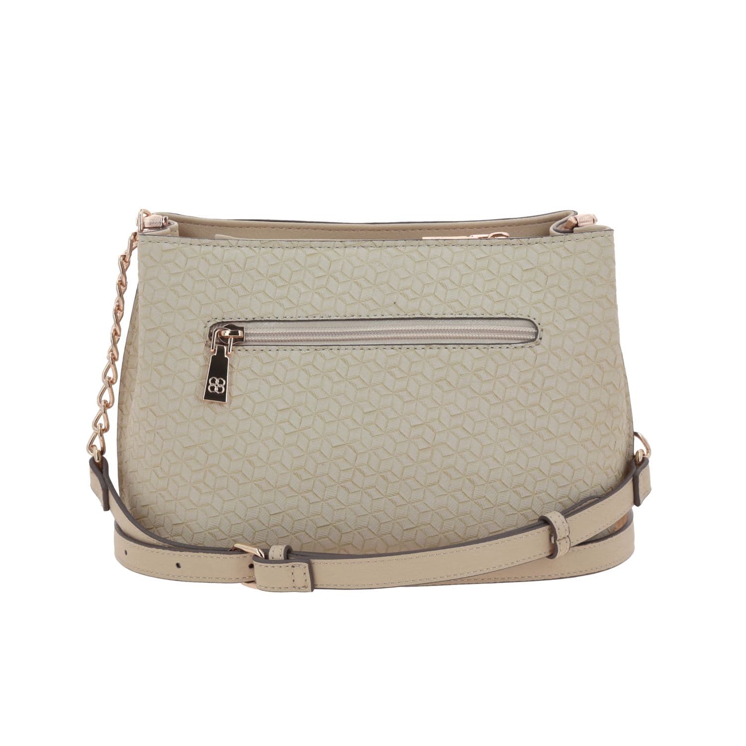 Bolsa de Lado Beige Madison by Chenson - Estilo y Funcionalidad para Dama 4